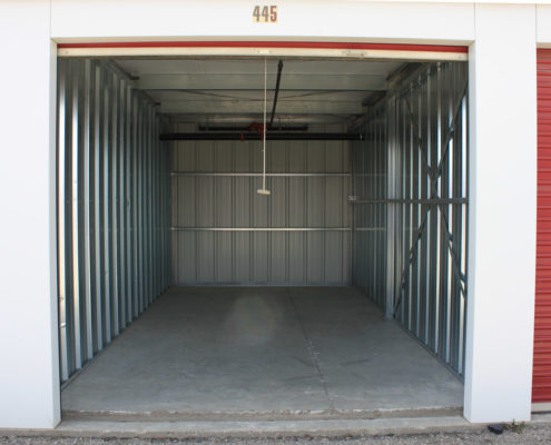 Example of a large storage unit for self-storage in SE Calgary.